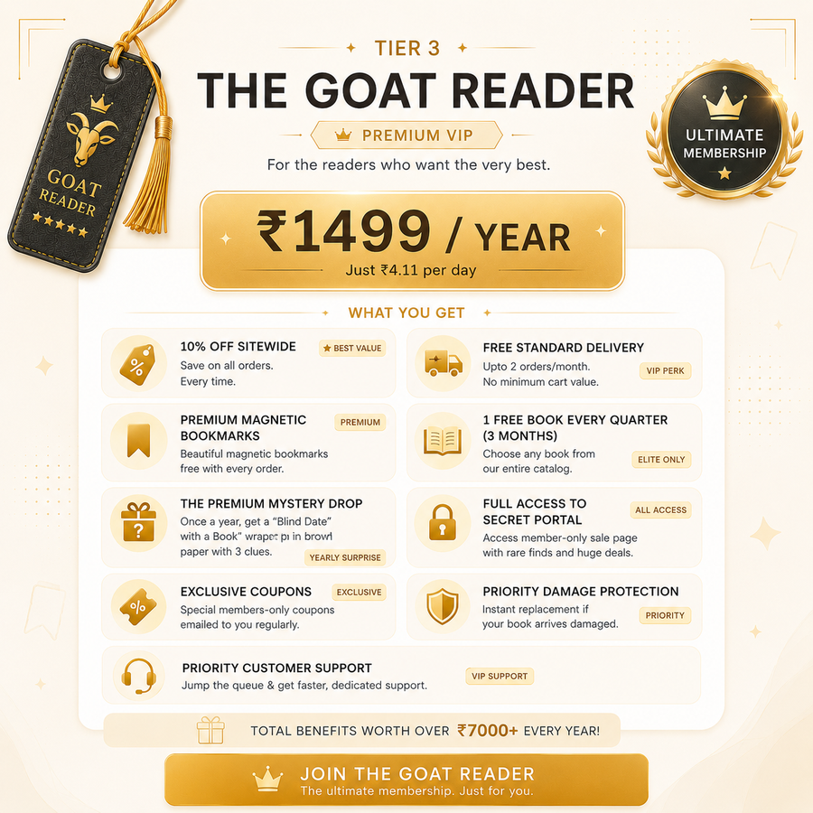 The GOAT Reader Pass (Tier 3 Annual VIP Membership)