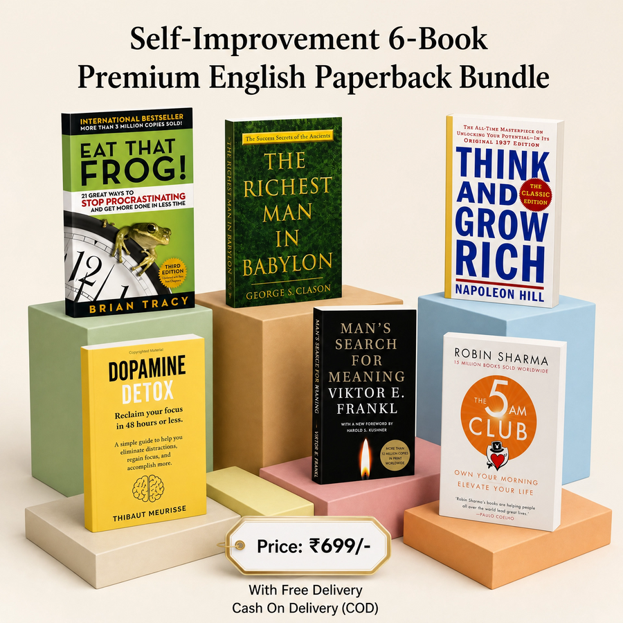 Premium Self-Improvement & Productivity 6-Book Bundle Set